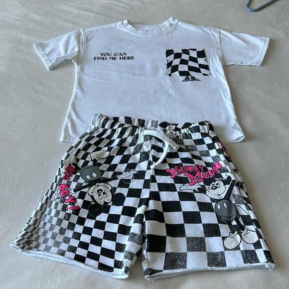 - ZARA Mickey Mouse tap and short set for boys size 7 - Picture 3 of 11
